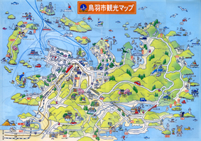 伊勢市観光マップ 表